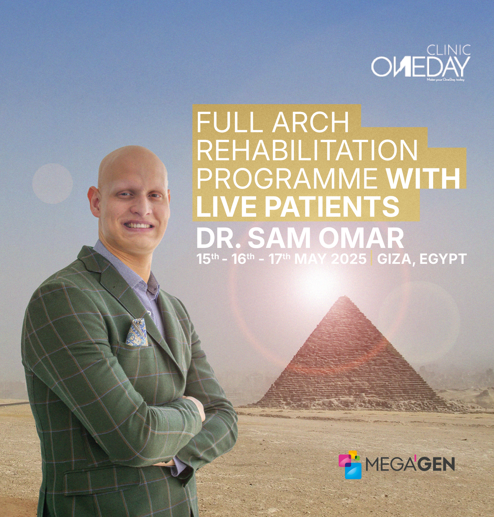Full Arch Rehabilitation Programme with LIVE PATIENTS with Dr. Sam Omar
